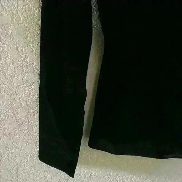 Free People IntimatelyFree Countdown Black Velvet Flocked Long-Sleeve Top Size M - Picture 8 of 8